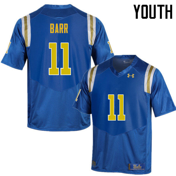 Youth #11 Anthony Barr UCLA Bruins Under Armour College Football Jerseys Sale-Blue